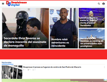 Tablet Screenshot of dominicanodigital.com
